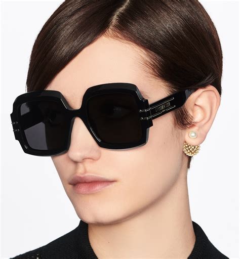 dior diorsostellaire s1u|DiorSoStellaire S1U Black Square Sunglasses .